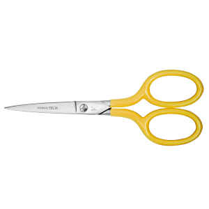 SPIRALE TEC-XX Scissors curved + serrated 6''/15 cm